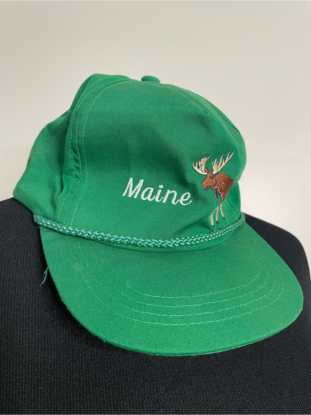 Maine Moose Rope Cap